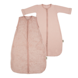 *90 cm - Slaapzak multi-season 2-in-1 misty rose - Timboo*