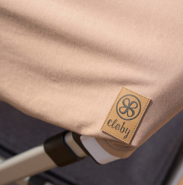 *UV-werende doek UPF50+ - Misty rose - Cloby*