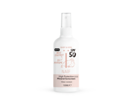 *Zonnebrandspray 100 ml factor 50 - Naïf*