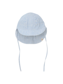 *Zonnehoedje Stripes blauw - Huttelihut*