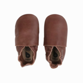 *Leren slofjes Simple shoe toffee - Bobux*