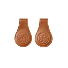 *Swaddle clips - Leather brown - Cloby*