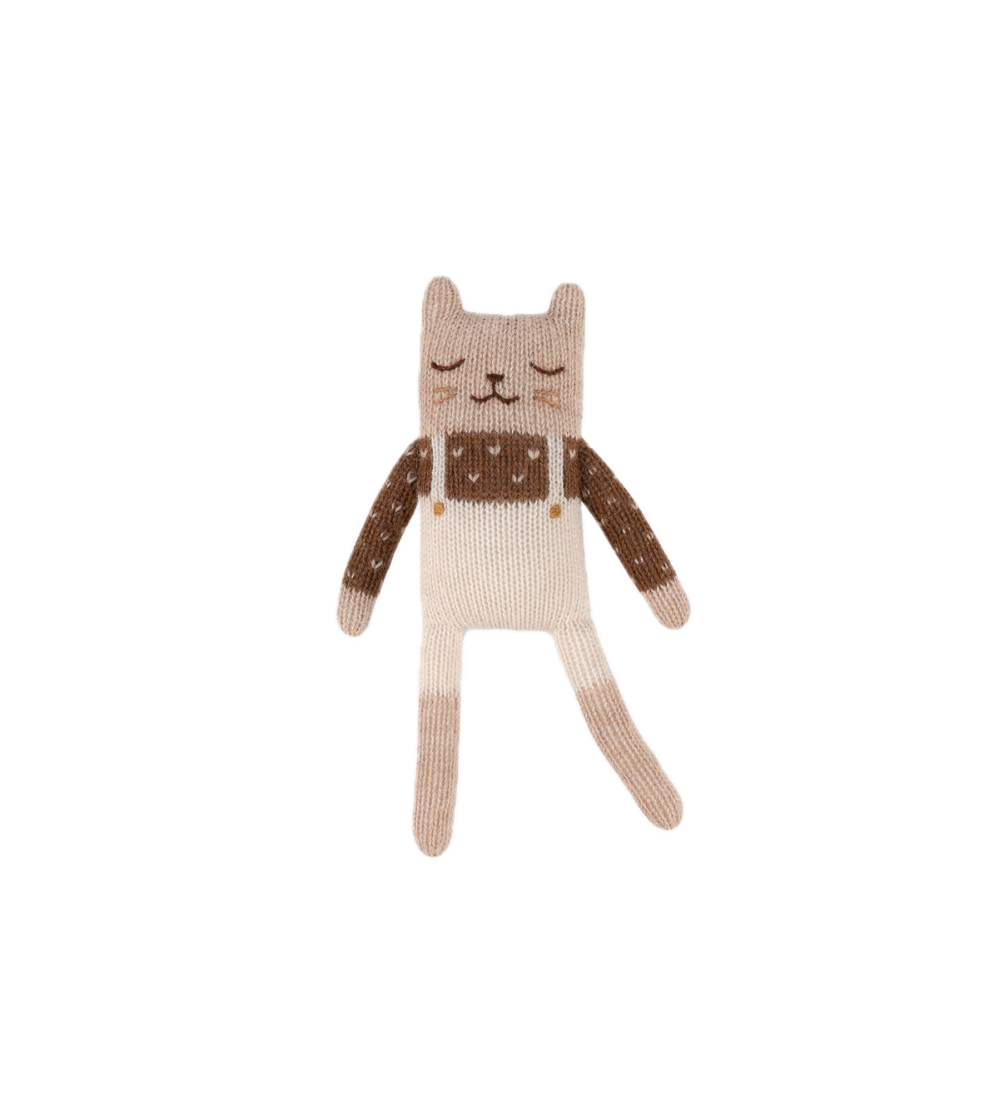 *Knuffelwolletje kitten overall - Main Sauvage*