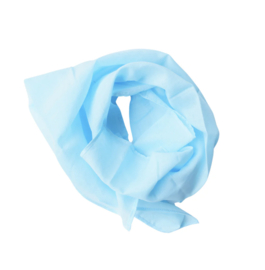 *50 x 50 cm - Speeldoek lichtblauw - Laura's play cotton*