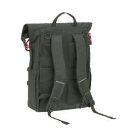 *Verzorgingsrugzak Outdoor rolltop backpack dark olive - Lässig*