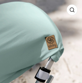 *UV-werende doek UPF50+ - Sea blue - Cloby*