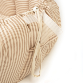 1/2 Play & Go Bloom organic cotton - stripes brown