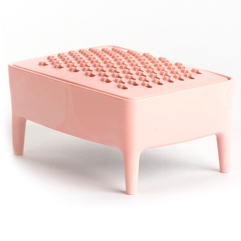 *Zeepbakje/-rasp millenial pink - Bubble buddy*