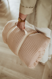 1/2 Play & Go Bloom organic cotton - stripes brown