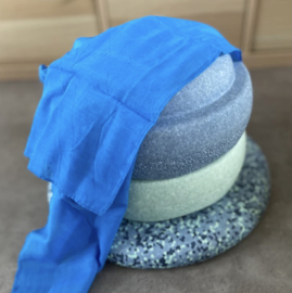 *50 x 50 cm - Speeldoek blauw - Laura's play cotton*