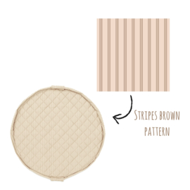 *Play & Go Soft organic cotton - stripes brown*
