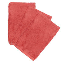 *Washandjes 3x bamboe raspberry - Timboo*
