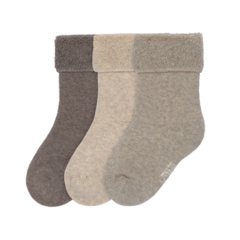 *Terry sokken Brown beige - Lässig*
