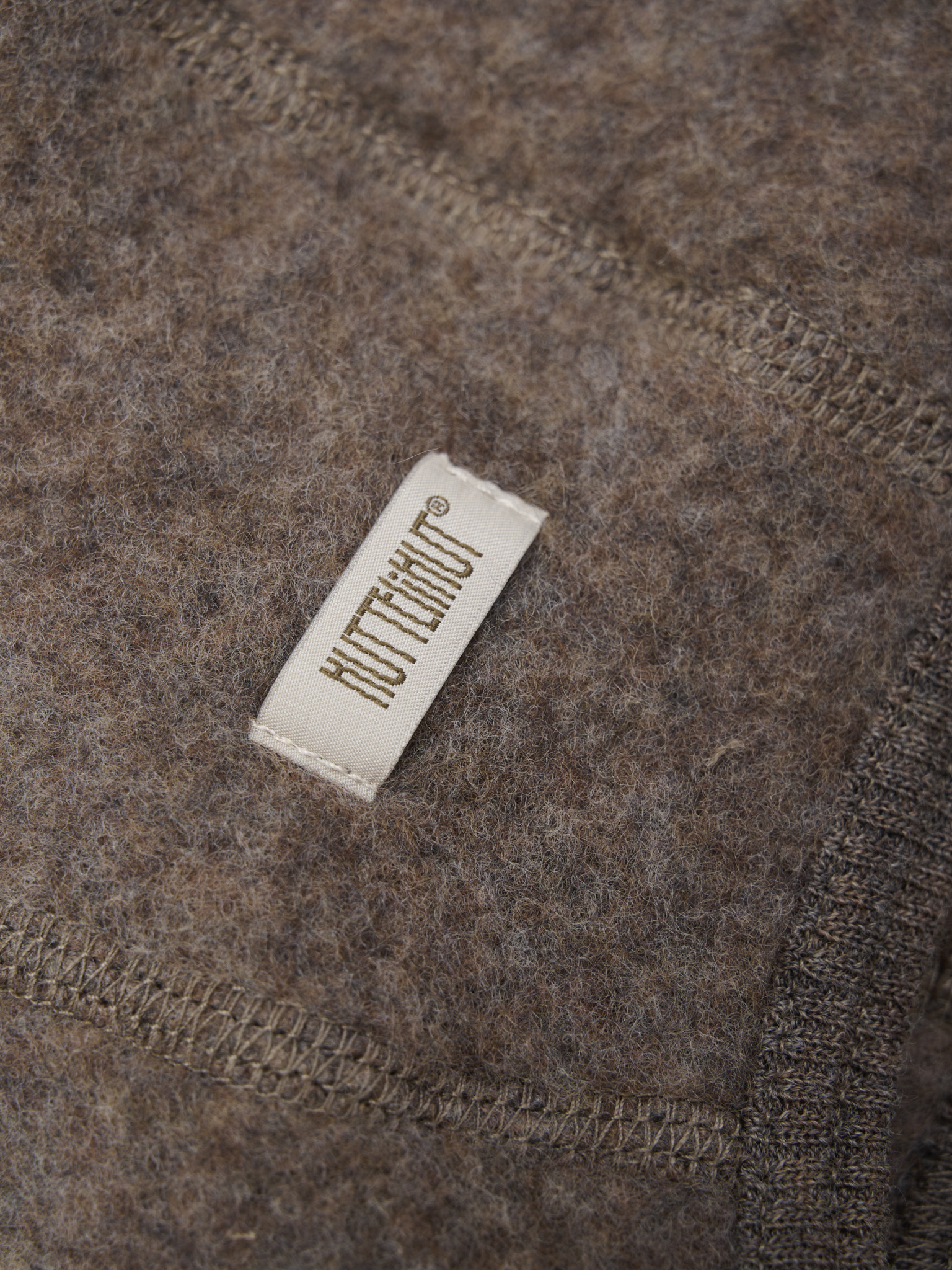 *Mutsje wolfleece brown melange - HUTTELiHUT*