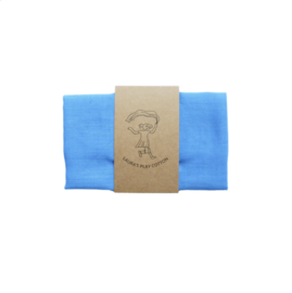 *50 x 50 cm - Speeldoek blauw - Laura's play cotton*