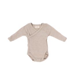 *Overslagbody merinowol beige - Kico label*