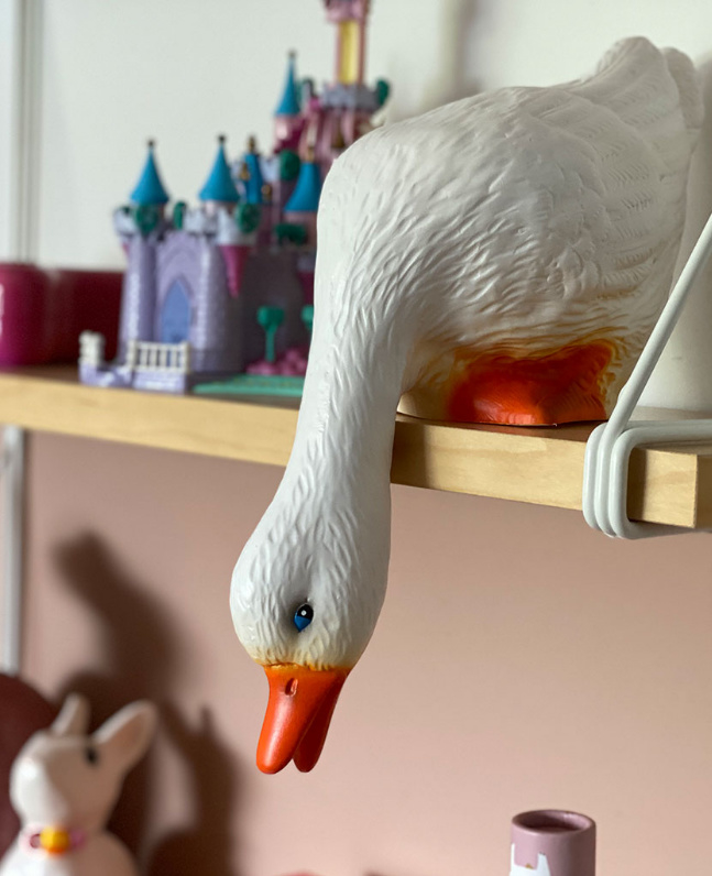 *Eendenlamp omlaag kijkend - Egmont Toys*