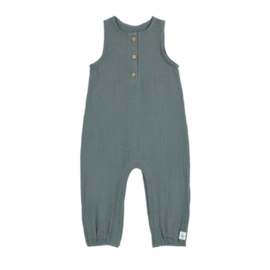 *Jumper muslin petrol green - Lässig*
