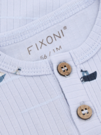 *Tencel longsleeve navy - Fixoni*