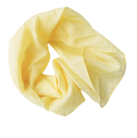 *50 x 50 cm - Speeldoek lichtgeel - Laura's play cotton*