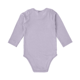 *Tencel body longsleeve pastel lilac - Lässig*