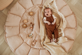 1/2 Play & Go Bloom organic cotton - stripes brown