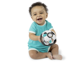 *Oball easy rattle toy - zwart-wit*