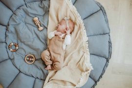 *Play & Go Bloom organic cotton - dusty blue*