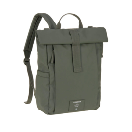 *Verzorgingsrugzak Rolltop Up backpack olive - Lässig*