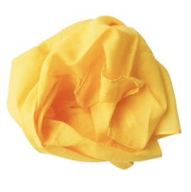 *50 x 50 cm - Speeldoek geel - Laura's play cotton*
