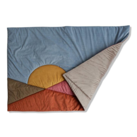 *Speeldeken Blue sunset 100 x 140 cm - ByAlex playmats*