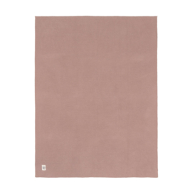 *80 x 100 cm - Katoenen deken Frizzy roze - Lässig*