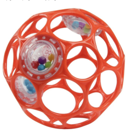 *Oball easy grasp toy - rood*