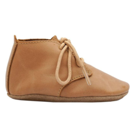 *Leren slofjes Simple shoe desert lace - Bobux*