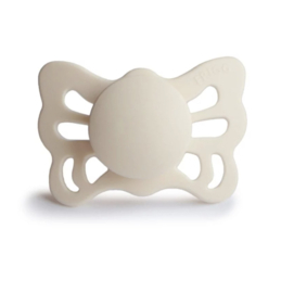 *0/6 mnd - Fopspeen Butterfly cream - Frigg*