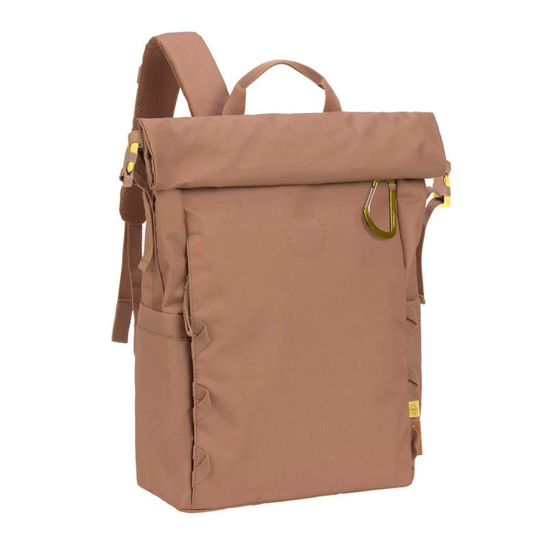 *Verzorgingsrugzak Outdoor rolltop backpack almond - Lässig*