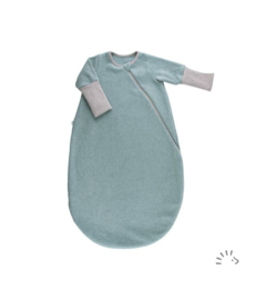 *70 cm - Slaapzak katoenfleece teal - iobio*