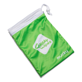 *Transportzakje + netje voor vuile doekjes - Cheekywipes*
