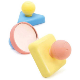 *Spiegel vormenpuzzel montessori - Hape*