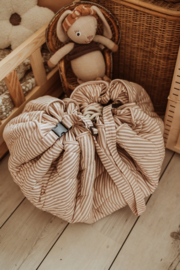 *Play & Go Soft organic cotton - stripes brown*