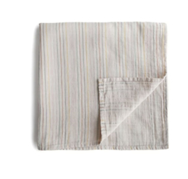 Swaddle retro stripes - Mushie