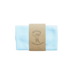 *50 x 50 cm - Speeldoek lichtblauw - Laura's play cotton*
