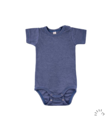 *Body wol/zijde korte mouw ocean - iobio*