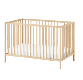 Ledikantje blank hout - Ikea