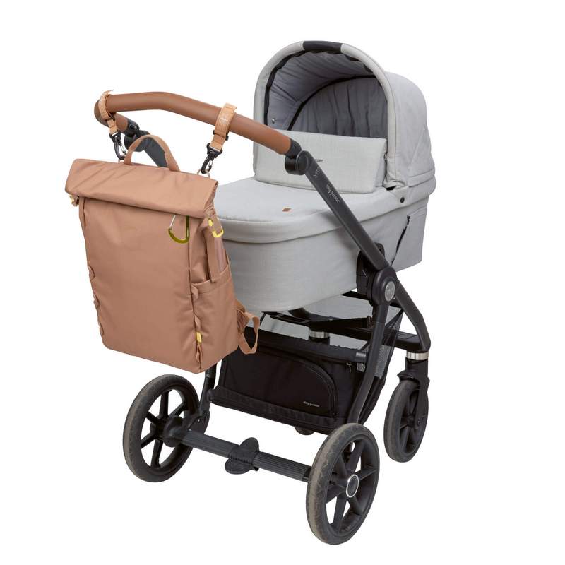 *Verzorgingsrugzak Outdoor rolltop backpack almond - Lässig*