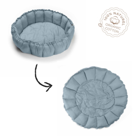 *Play & Go Bloom organic cotton - dusty blue*
