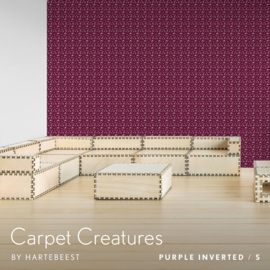 Carpet Creatures - Purple Inverted