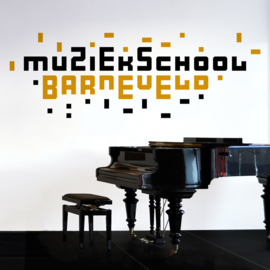 Van logo naar interieur: Muziekschool Barneveld