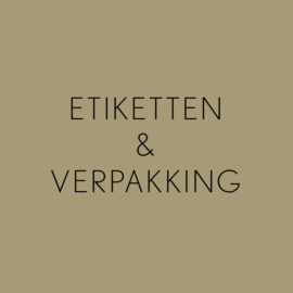 Etiketten & Verpakking