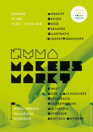 Visuele identiteit NYMA makersMarkt